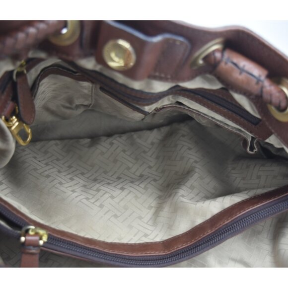 Cole Haan Brown Leather Handbag - Picture 8 of 10